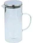 Alpina &ndash; Borosilikatglaskrug Mit Deckel, 1,3 L