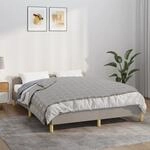 Gewichtsdecke Grau 135x200 Cm 10 Kg Stoff Vidaxl