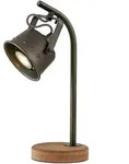 Tischlampe 'rubinjo' Aus Holz F&uuml;r Wohnzimmer & Esszimmer Von Lindby