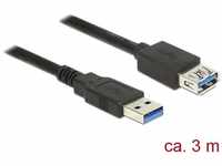 USB-Kabel usb 3.2 Gen1 (usb 3.0 / usb 3.1 Gen1) usb-a Stecker, usb-a Buchse 3.00 m