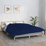 Gewichtsdecke Blau 200x225 Cm 13 Kg Stoff - Vidaxl