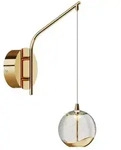 Led Wandleuchte, Wandlampe Innen 'hayley' Aus Glas F&uuml;r Wohnzimmer & Esszimmer Von