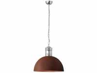 Lampe Frieda Pendelleuchte 51cm rostfarbend 1x A60, E27, 60W, geeignet für