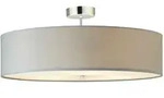 Lampe Andria Deckenleuchte 60cm Chrom/hellgrau 3x A60, E27, 60w, G.f. Normallampen N.