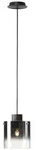 Lampe Beth Pendelleuchte 20cm Kaffee/rauchglas 1x A60, E27, 60w, G.f. Normallampen N.