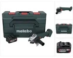 Metabo - W 18 L 9-125 Akku Winkelschleifer 18 V 125 Mm + 1x Akku 4,0 Ah + X - Ohne