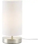 Brilliant - Claire 13247/05 Nachttischlampe Energiesparlampe, Halogen E14 40 W Wei&szlig;