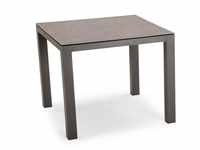 Best Freizeitmöbel Alu-Tisch Houston Gartentisch outdoor ca. 90x90x74,5 cm versch.