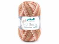 Gründl - Wolle Hot Socks Malcesine, 4-fach,100 g, kamel multicolor