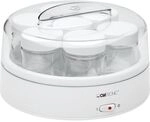 Clatronic - Jm 3344 Joghurtbereiter, 14 W, Kunststoff, Wei&szlig;