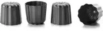 Ibili Premium Cannel&eacute;formen Schwarz 5 Cm X 6 Cm