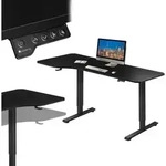 H&ouml;henverstellbarer Schreibtisch 160x75cm - Elektrisch Stufenlos Verstellbar