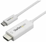 Startechcom Cdp2hd1mwnl Usb-c Adapterkabel Wei&szlig; 1 M