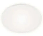 Led Deckenleuchte Hintergrundbeleuchtung &Oslash;28cm 15w Wei&szlig; Kunststoff Brilo Ner