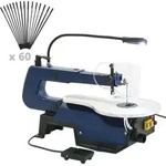 Elektrische Dekupiers&auml;ge Mit Fu&szlig;pedal Und Led-licht 125 W - Vidaxl