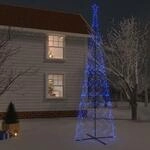 Vidaxl - Led-weihnachtsbaum Kegelform Blau 3000 Leds 230x800 Cm