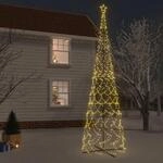 Vidaxl - Led-weihnachtsbaum Kegelform Warmwei&szlig; 3000 Leds 230x800 Cm