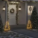 Weihnachtsbaum Mit Erdspie&szlig;en Und 80 Leds 60 Cm Vidaxl