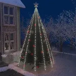 Vidaxl Tree Lights With 500 Leds Cold White 500 Cm Indoor Outdoor