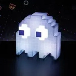 Pac-man Lampe Ghost Light Wei&szlig;, Aus Kunststoff, Kommt In Geschenkkarton, Inkl. Usb