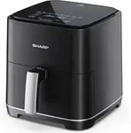 Sharp - Hei&szlig;luftfritteuse Af-gs552ae-b, Schwarz, 5,5 L, 1650 W