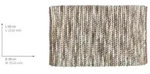 Badteppich Urdu Taupe 60 X 90 Cm, Mit Melagne-effekt, Taupe, Polyester Taupe,