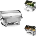 Hendi - Chafing Dish Rolltop Gastronorm 1/1, 9l, 590x340x(h)400mm