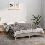 Gewichtsdecke Grau 135x200 Cm 6 Kg Stoff Vidaxl