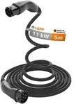 Lapp - Selbstaufrollendes Ladekabel Typ 2, Bis Zu 11 Kw, 5 M, Schwarz, (5555935001)