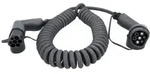 Ks Tools Efuturo Spiralladekabel Typ 2 Auf Typ 2 Stecker, 1 Phase, Bis Zu 7,4...