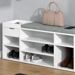 Schuhbank Eleon, Wei&szlig;, 101.1 X 45 Cm, Vicco