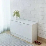 Schuhbank Wei&szlig; 80x24x45 Cm Vidaxl Wei&szlig;