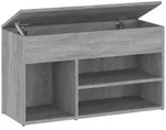Schuhbank Grau Sonoma 80x30x45 Cm Holzwerkstoff Vidaxl