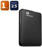 Western Digital Wd 1 Tb 2,5" Usb, Wdbuzg0010bbk-eesn