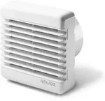Helios Abv 100 Abluvent L&uuml;ftungsgitter, Kunststoff, Alpinwei&szlig;