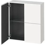 L-cube Halbhochschrank, Breite 700mm, Tiefe 243mm, 2 - Duravit