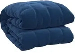 Gewichtsdecke Blau 122x183 Cm 5 Kg Stoff Vidaxl