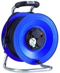 Hedi Kunststoff-kabeltrommel ''Professional'' &Oslash; 290 Mm - 50 M Kabel - 3-fach 250v -