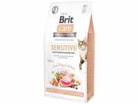 Brit Care Grain-Free Sensitive Turkey & Salmon – Trockenfutter für Katzen – 7 kg
