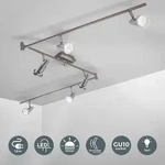B.k.licht - Deckenstrahler - 30w, 2400lm, Led, Schwenkbar, Gu10, Warmwei&szlig;,