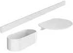 Wallstoris - Bad-accessoires, Wei&szlig; Matt 27966700 - Hansgrohe