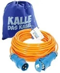 Kalle Das Kabel - Kalle Verl&auml;ngerungskabel Cee 230v 16a 2,5mm2 Extreme Signal Orange