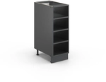 Vicco - K&uuml;chenregal Fame-line, Anthrazit, 30 Cm Ohne Arbeitsplatte