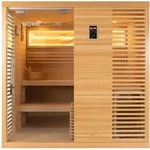 Home Deluxe - Traditionelle Sauna Neola - 200 X 160 Cm F&uuml;r 5 Personen Sauna