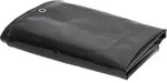 Abdeckplane 650 G/m2 2x3 M Schwarz Vidaxl
