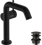 Tecturis S - Waschtischarmatur Mit Push-open-ablaufgarnitur, Coolstart, Ecosmart,