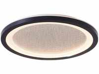 Lampe Mosako led Deckenaufbau-Paneel 25cm schwarz/weiß Aluminium/Metall schwarz 16 w