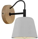 Beton Wandleuchte, Wandlampe Innen 'kalinda' Aus Beton, F&uuml;r Wohnzimmer & Esszimmer