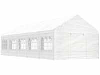 Pavillon mit Dach Weiß 11,15x4,08x3,22 m Polyethylen vidaXL721414