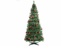 Casaria - Weihnachtsbaum 140/150/180cm Metallständer künstlicher Tannenbaum led